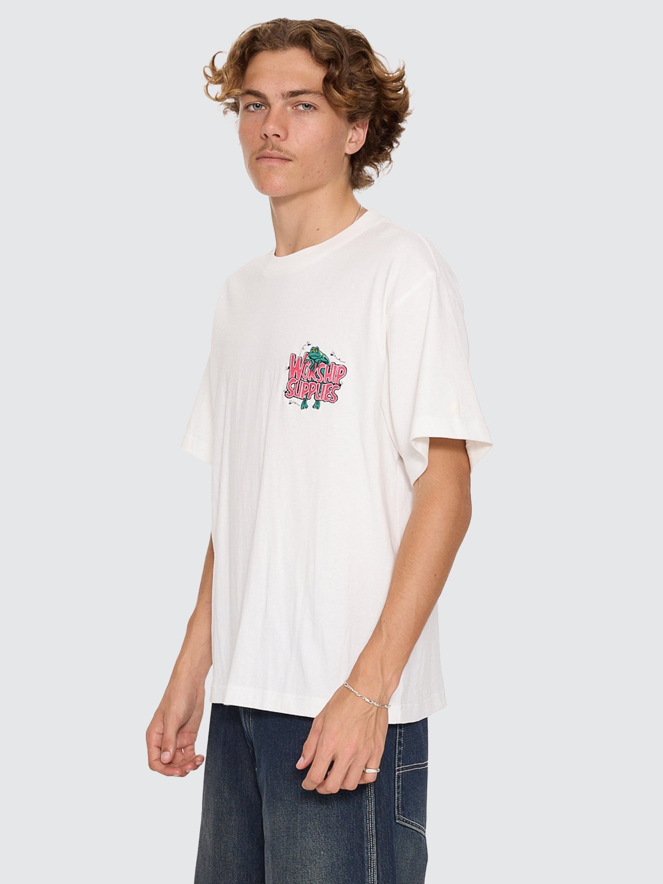 Spoilt For Choice Tee - Coconut Milk
