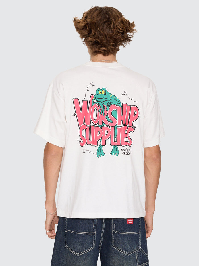 Spoilt For Choice Tee - Coconut Milk