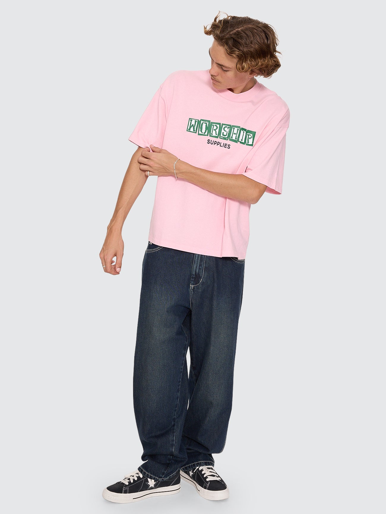 Dogs Life Crop Tee - Parfait Pink
