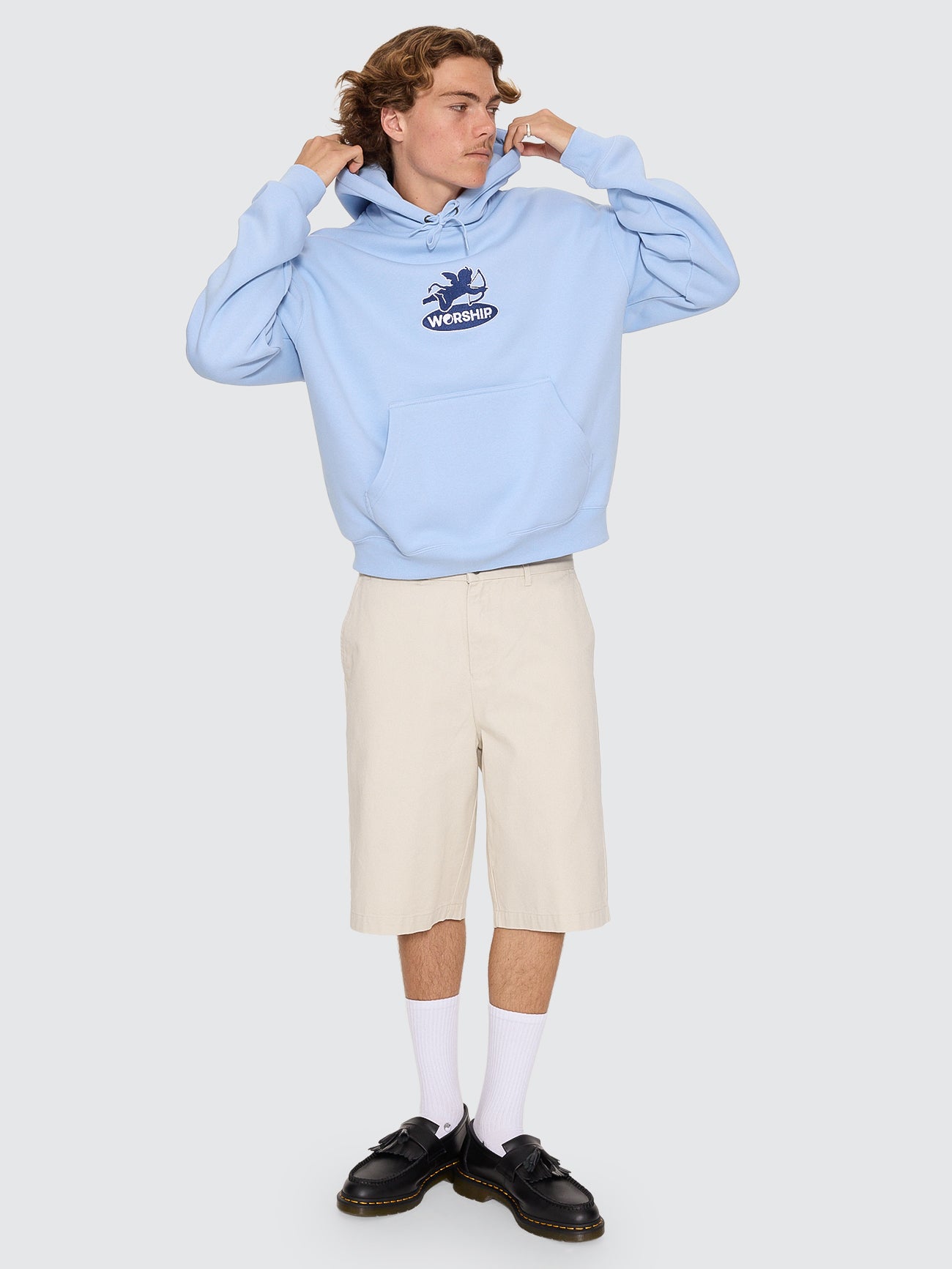 Shadow Cherub Pullover Hood - Dream Blue