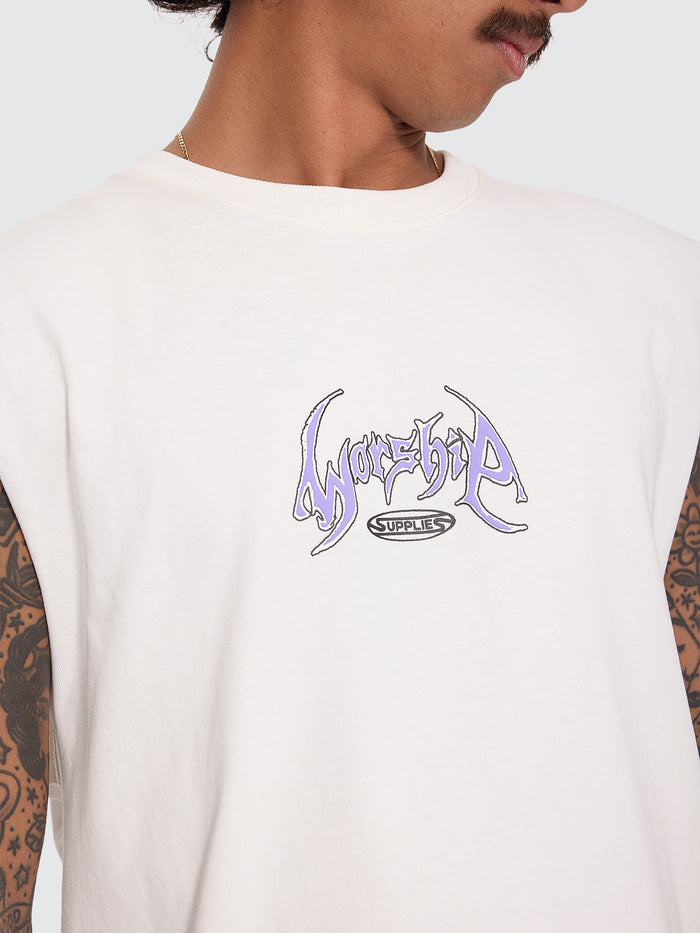Gathering Muscle Tee - Coconut Milk