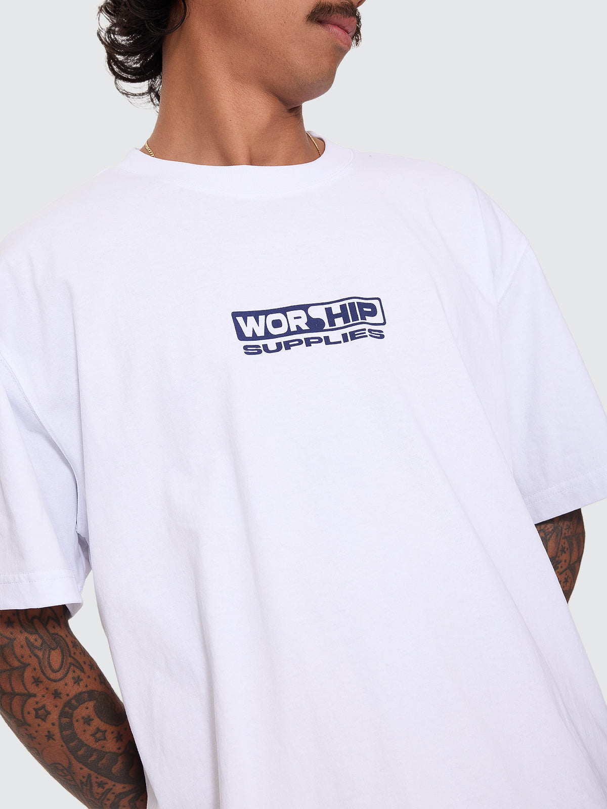 Synth Tee - White