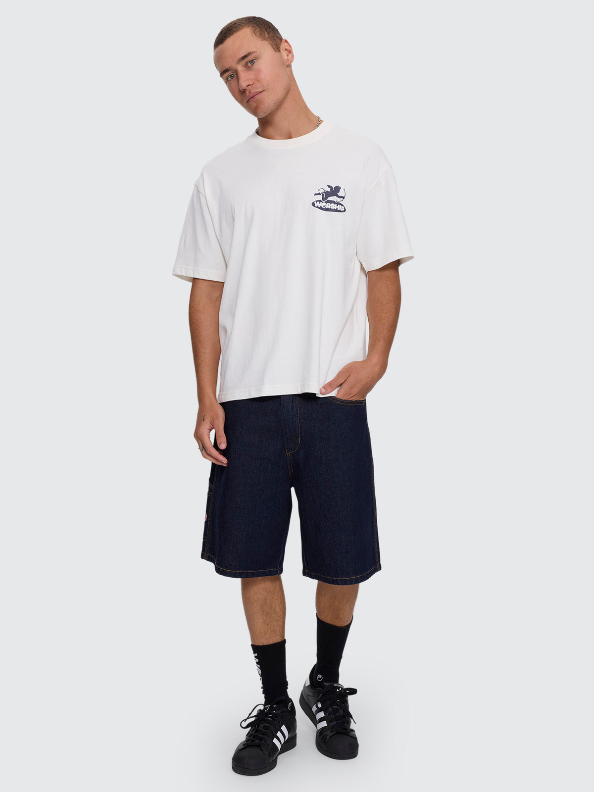 Shadow Cherub Tee - Coconut Milk