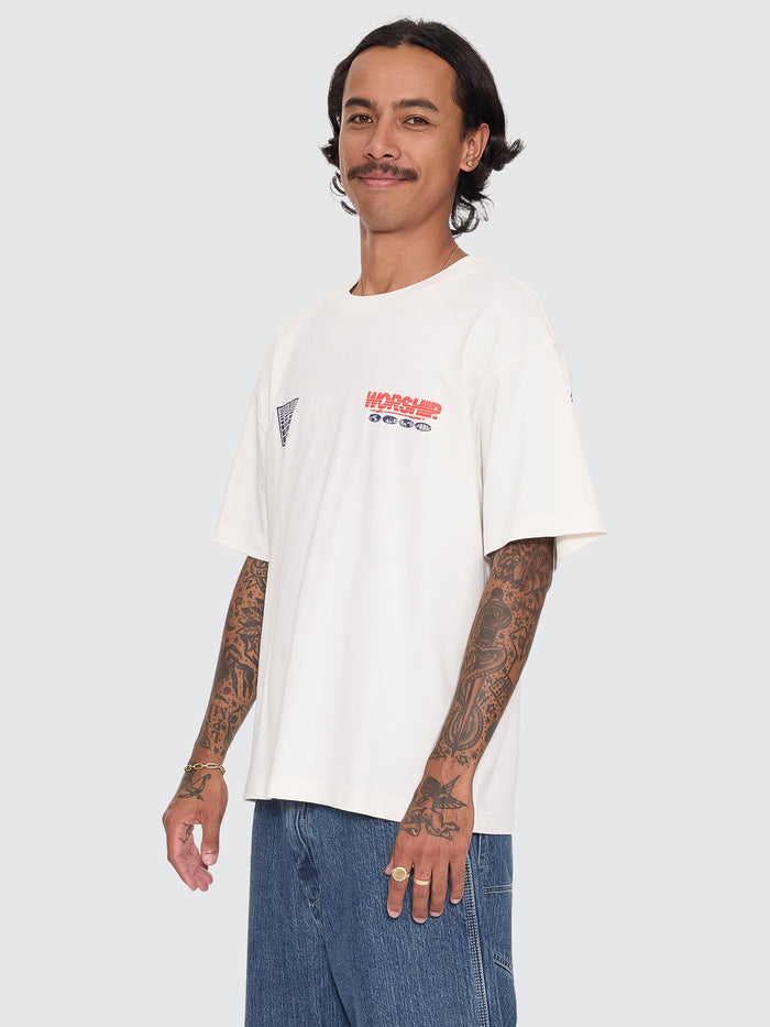 Half Court Tee - Coconut Milk