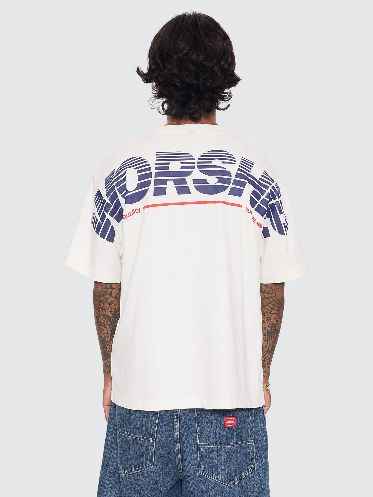 Half Court Tee - Coconut Milk