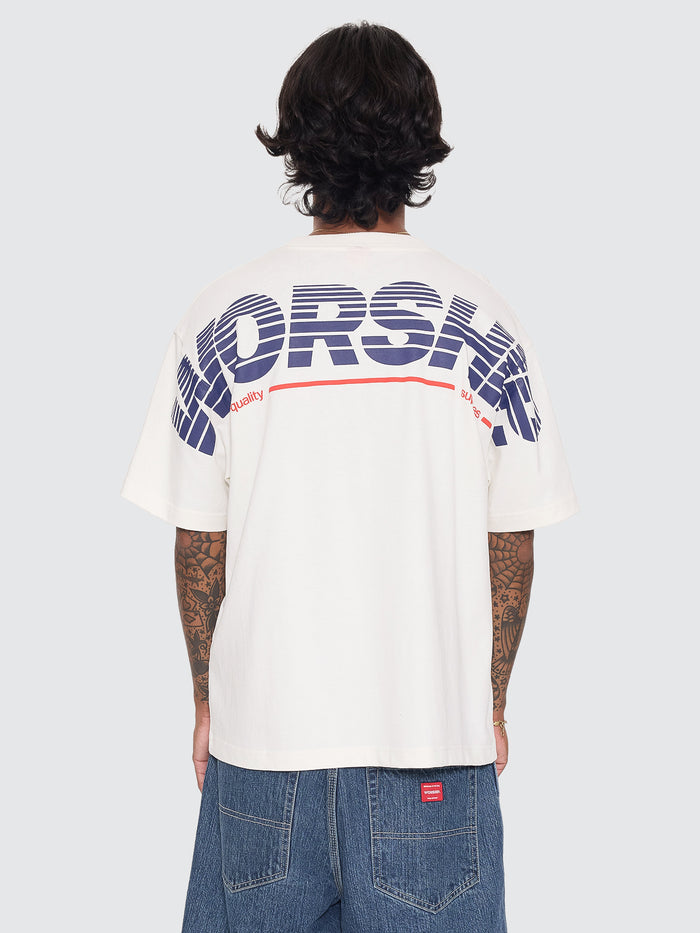 Half Court Tee - Coconut Milk