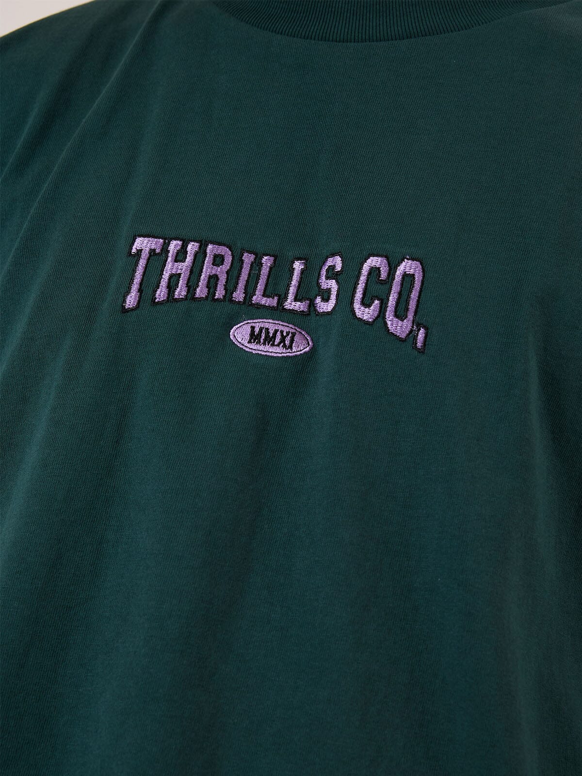 Recruit Oversized Fit Tee - Forrest Green XS