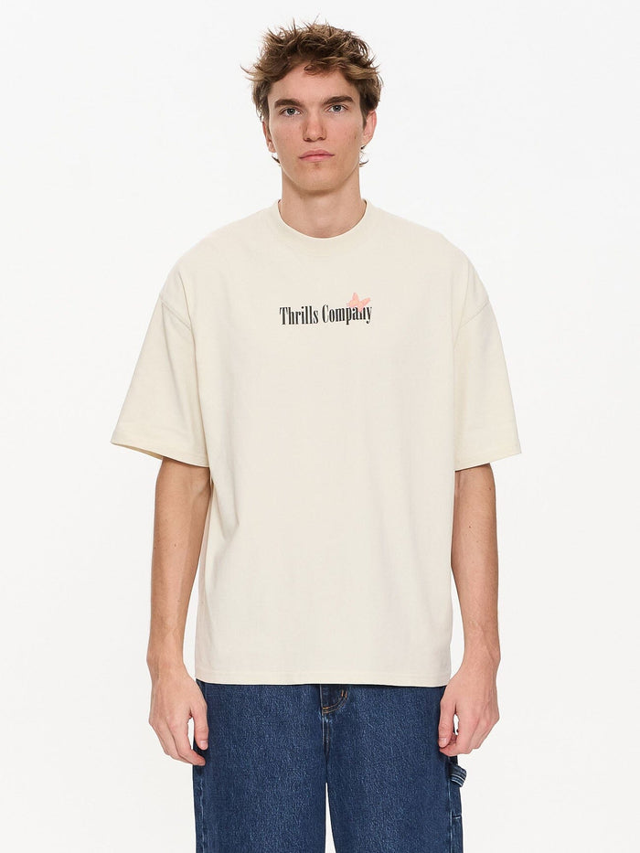 Adapt Box Fit Oversize Tee - Heritage White