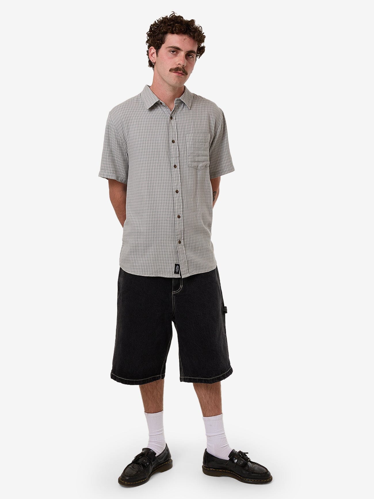 Ever Short Sleeve Shirt - Stormy Sea