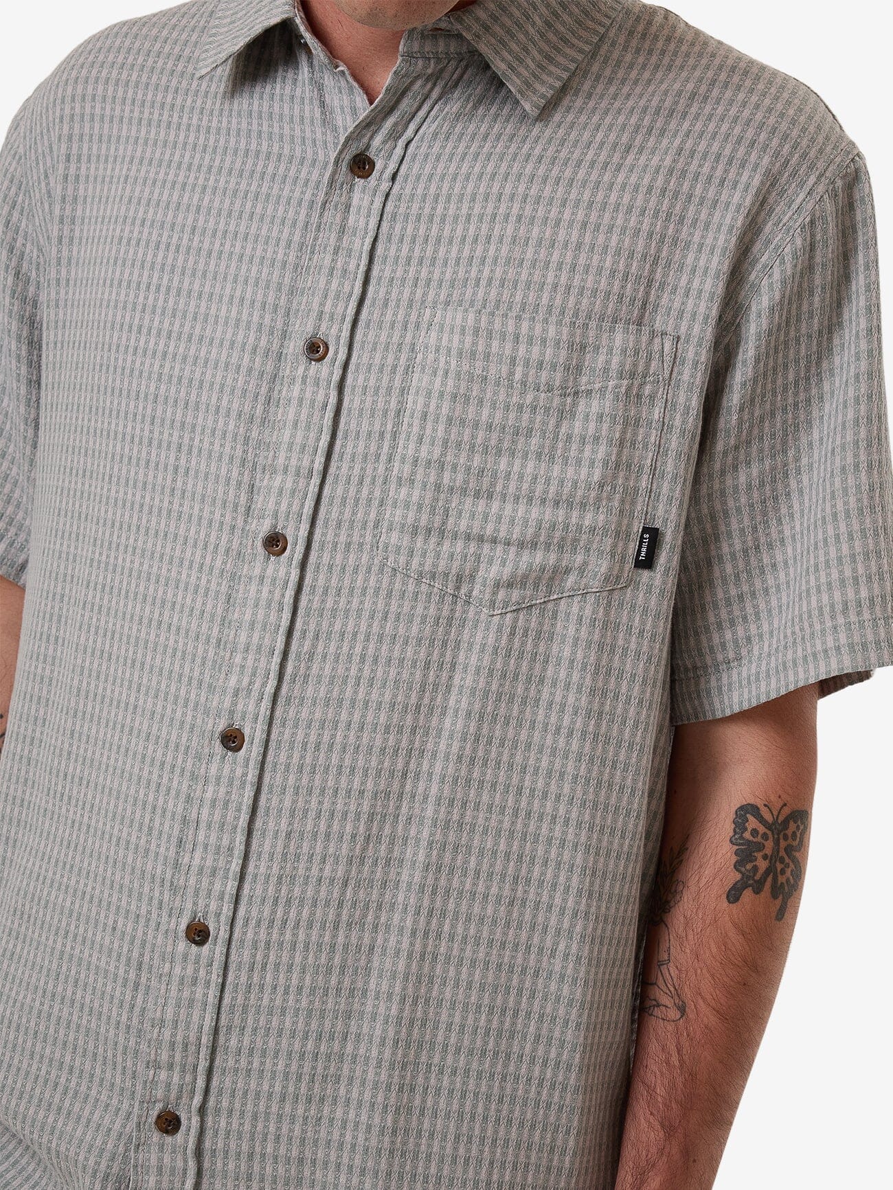 Ever Short Sleeve Shirt - Stormy Sea