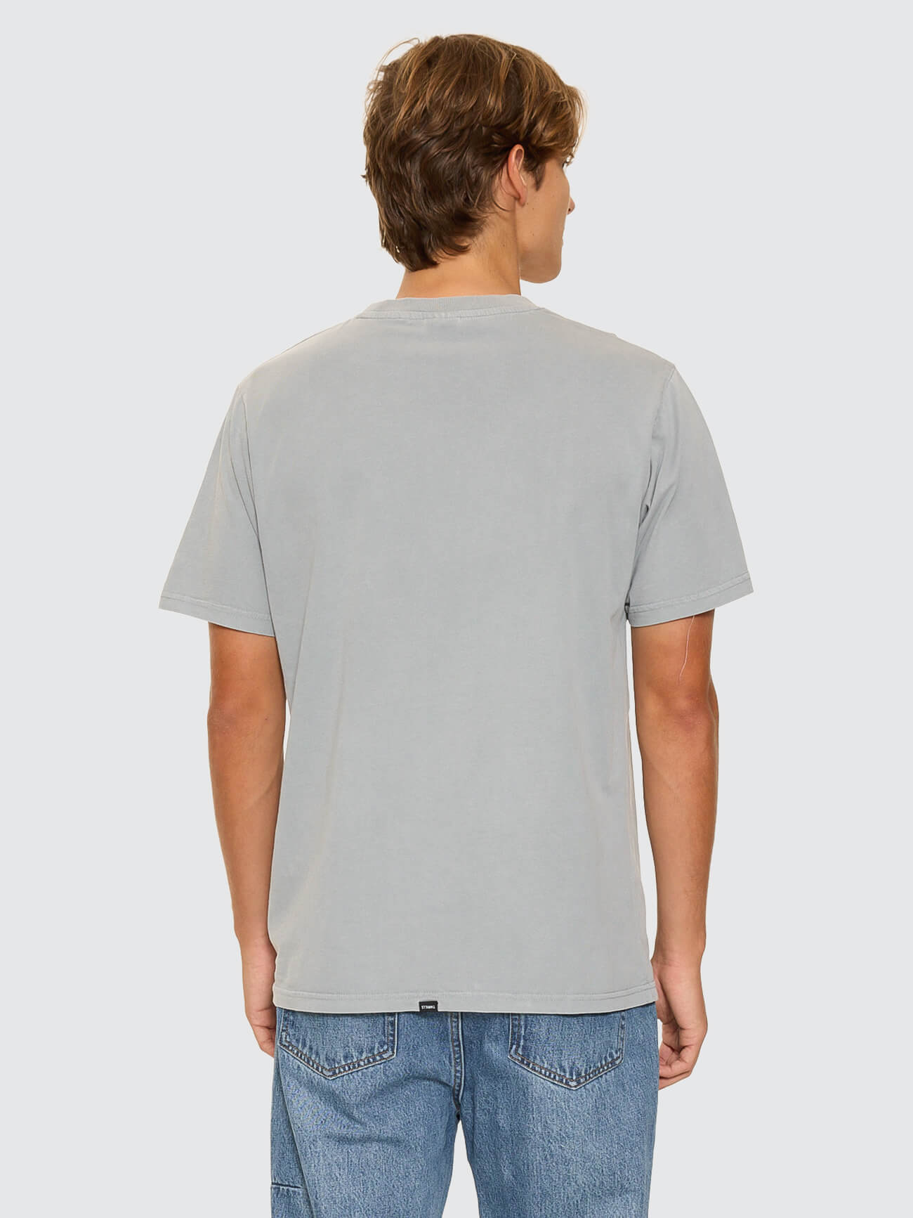 Minimal Thrills Merch Fit Tee - Smog - Black