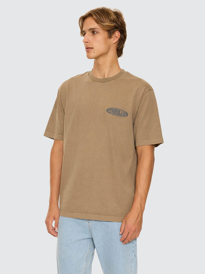 Shadowless Oversize Fit Tee - Walnut
