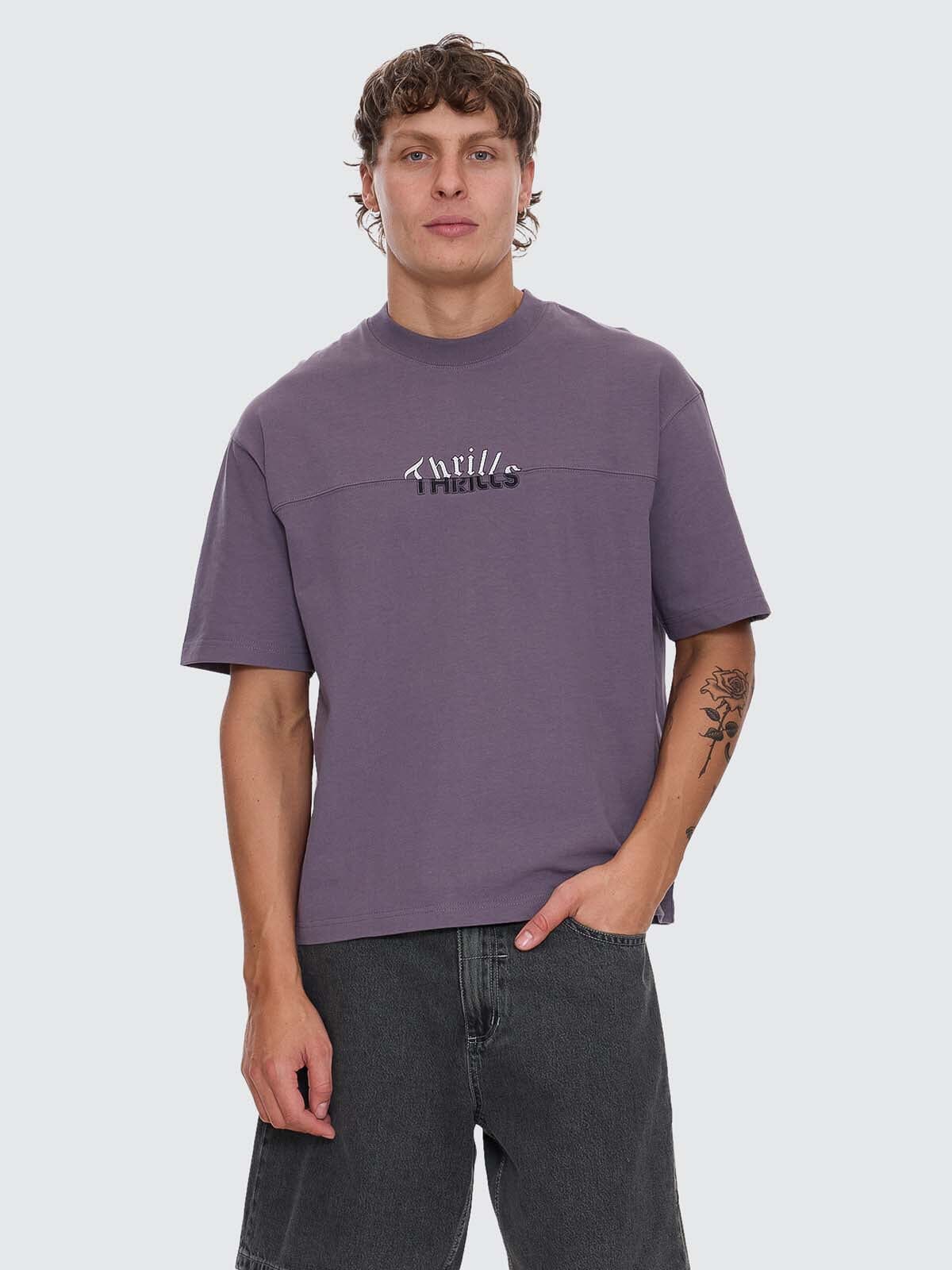 Mens Box Fit Oversize Tee | Thrills Co.