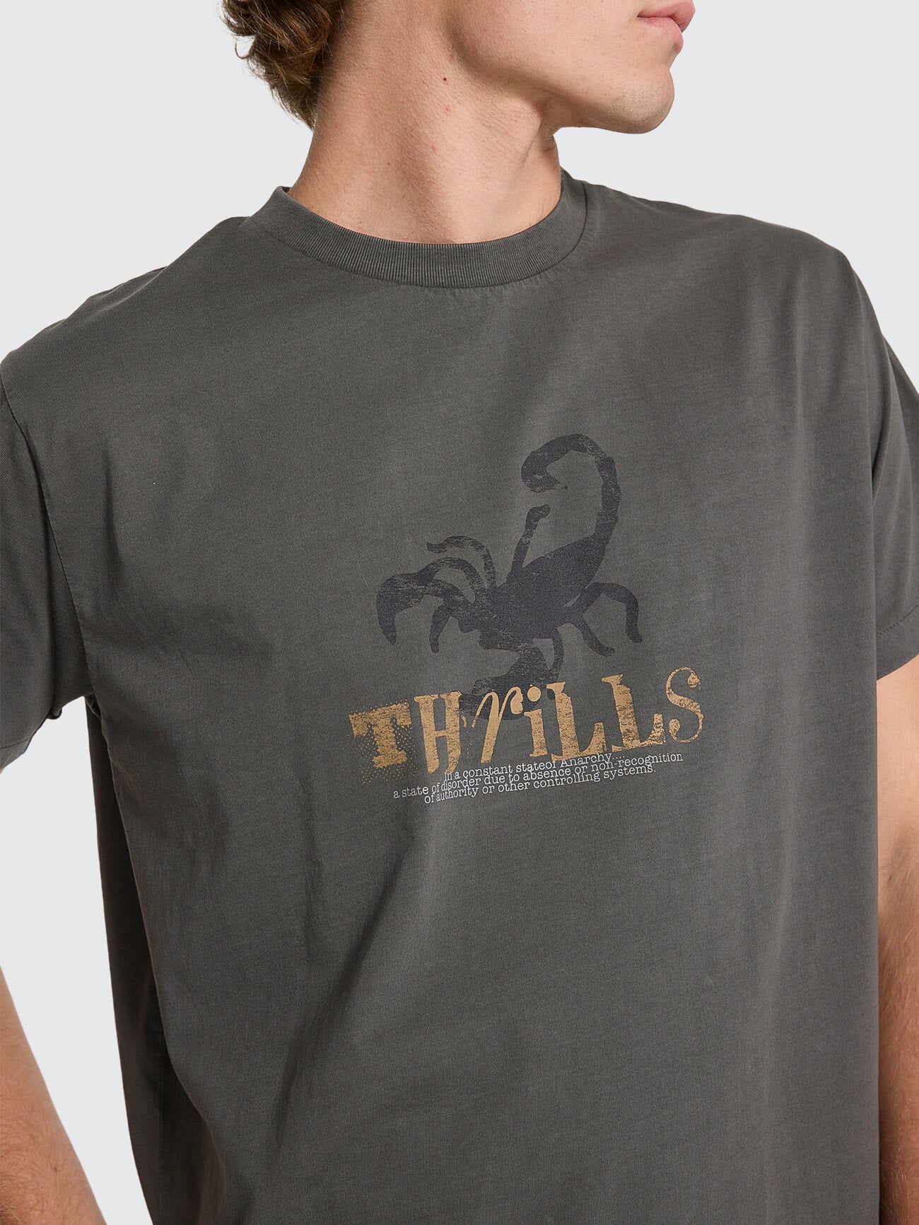 State Of Disorder Merch Fit Cropped Tee - Merch Black XS