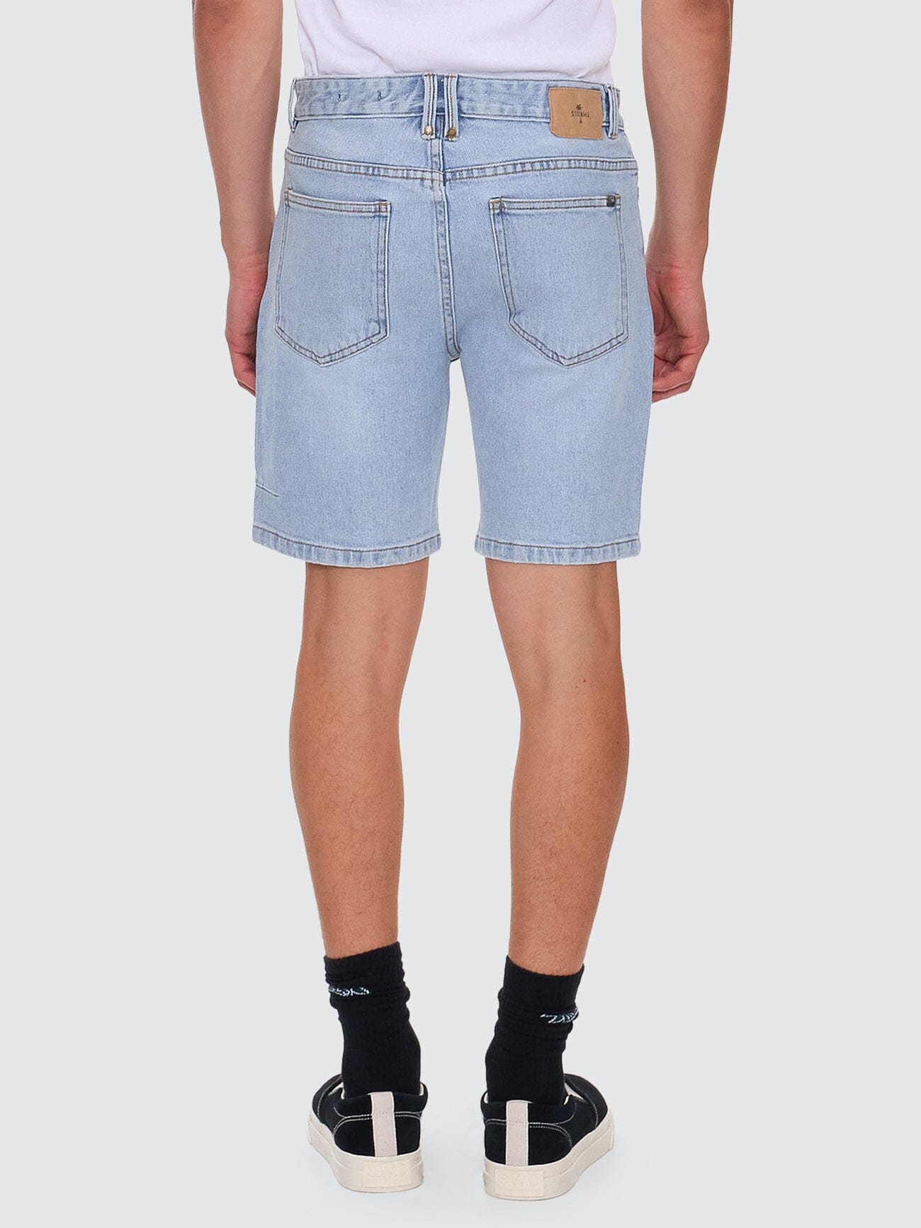 Bones Hemmed Denim Short - Dusk 26