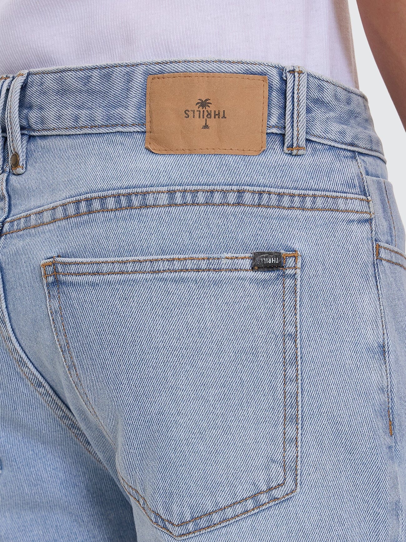 Bones Hemmed Denim Short - Dusk 26