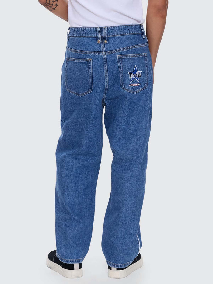 Victory League Big Slacker Denim Jean - Eternal Mid Blue 26