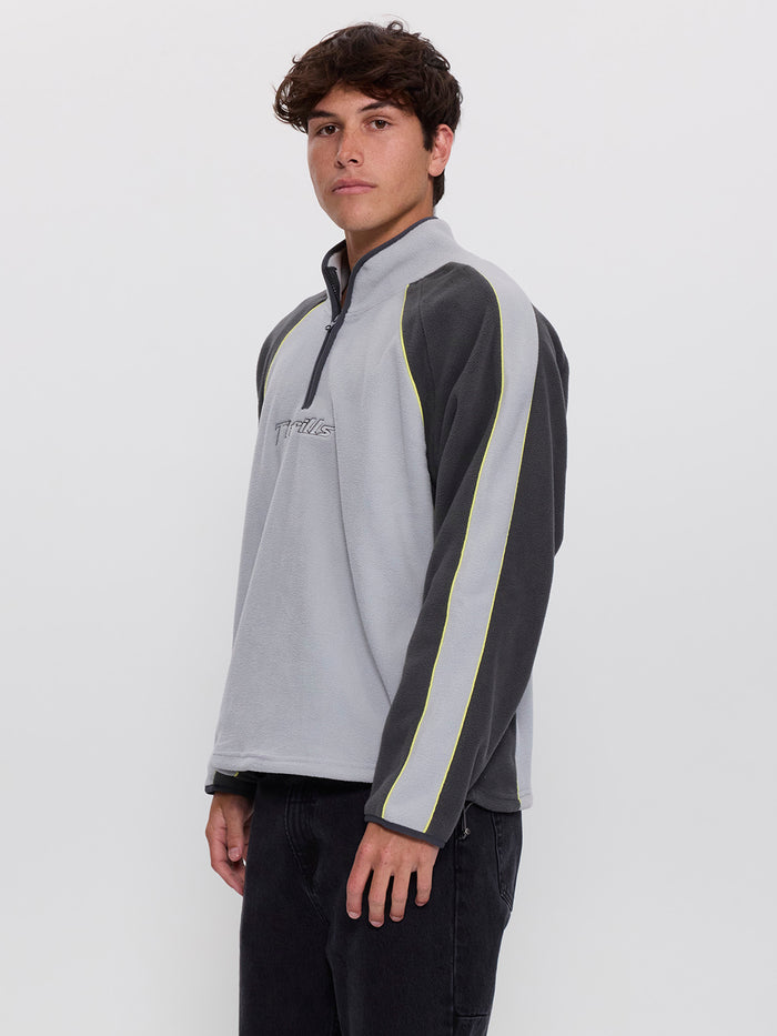 Outcast Panel Oversize Box Crop Tee - White XXS