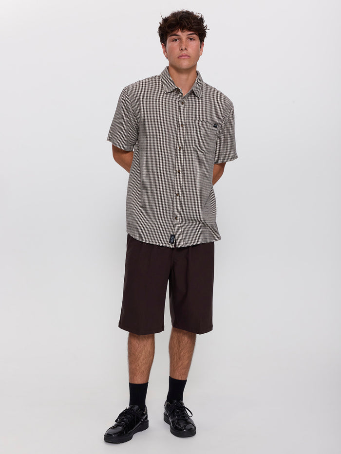 Ever Short Sleeve Shirt - Dirty White XS