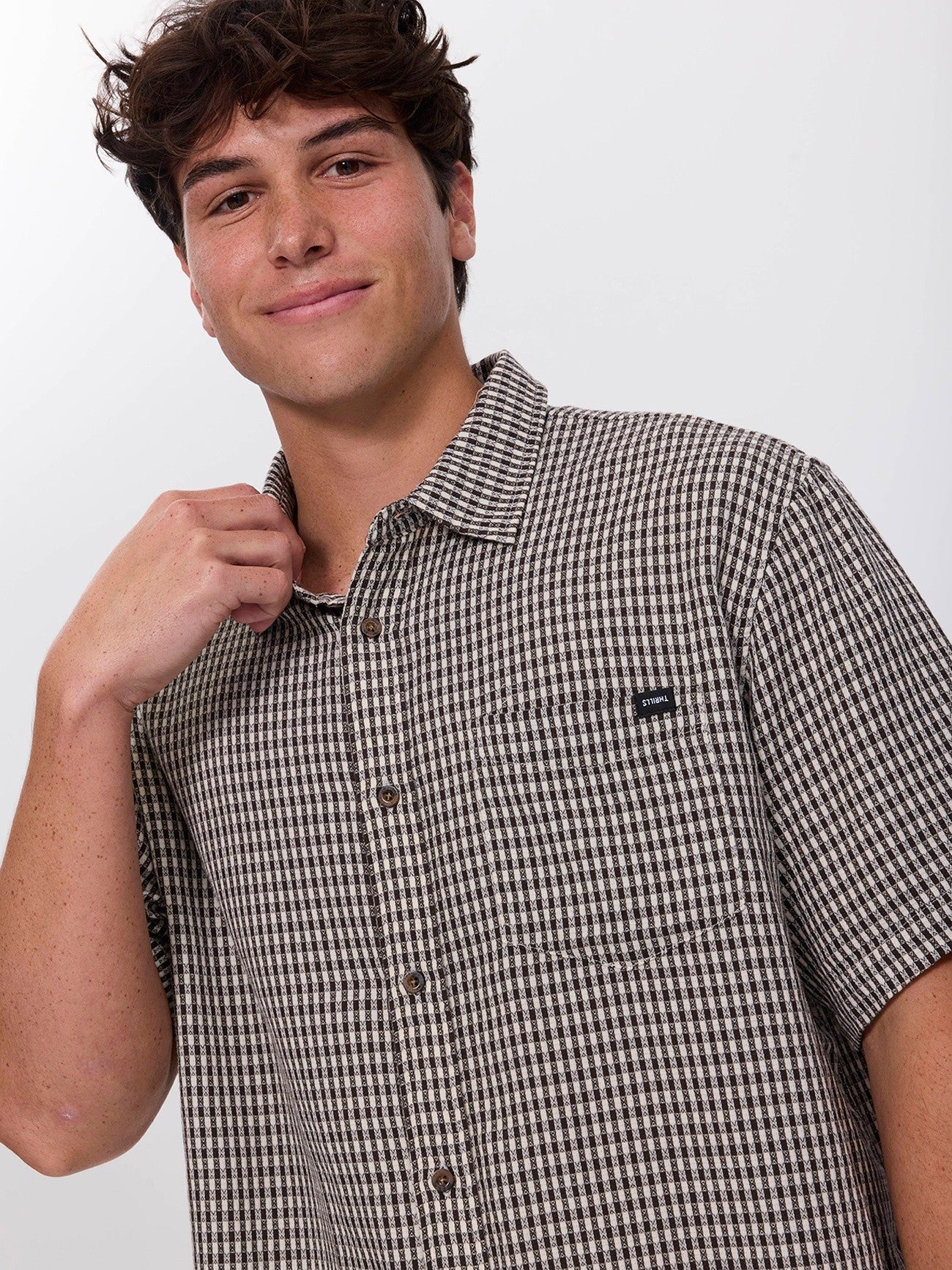 Ever Short Sleeve Shirt - Dirty White XS