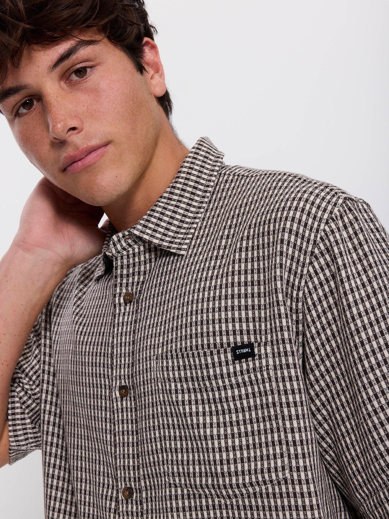 Ever Short Sleeve Shirt - Dirty White XS