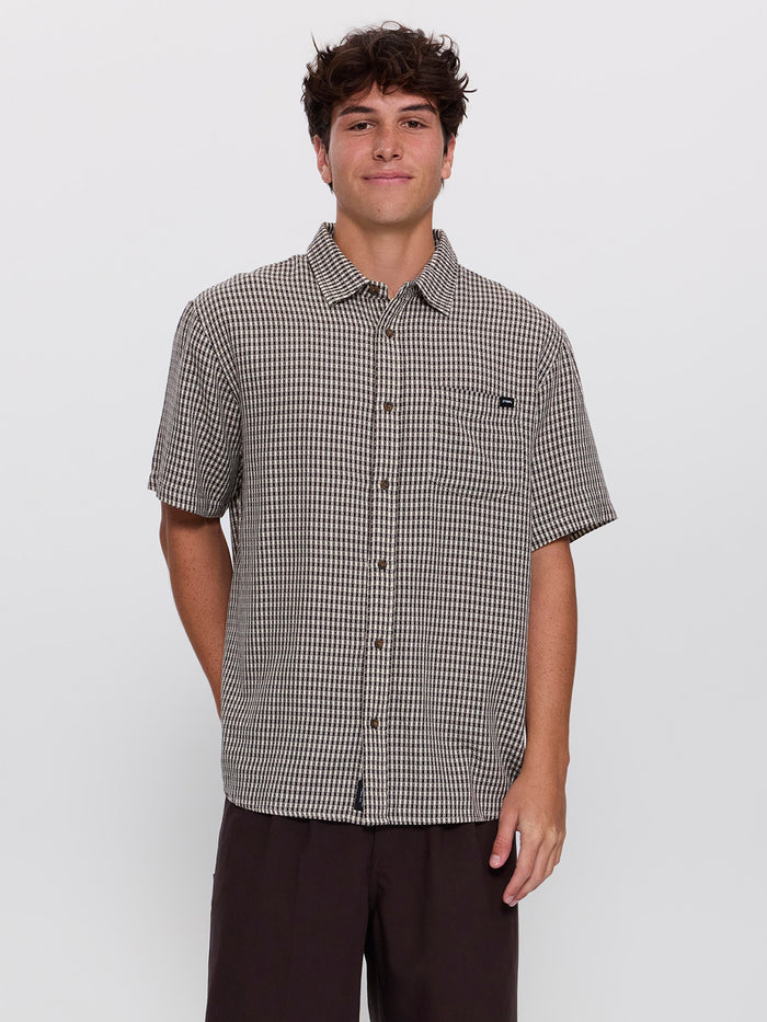 Ever Short Sleeve Shirt - Dirty White XS