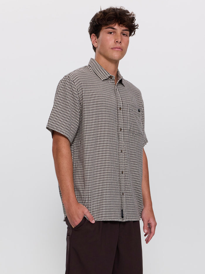 Ever Short Sleeve Shirt - Dirty White XS