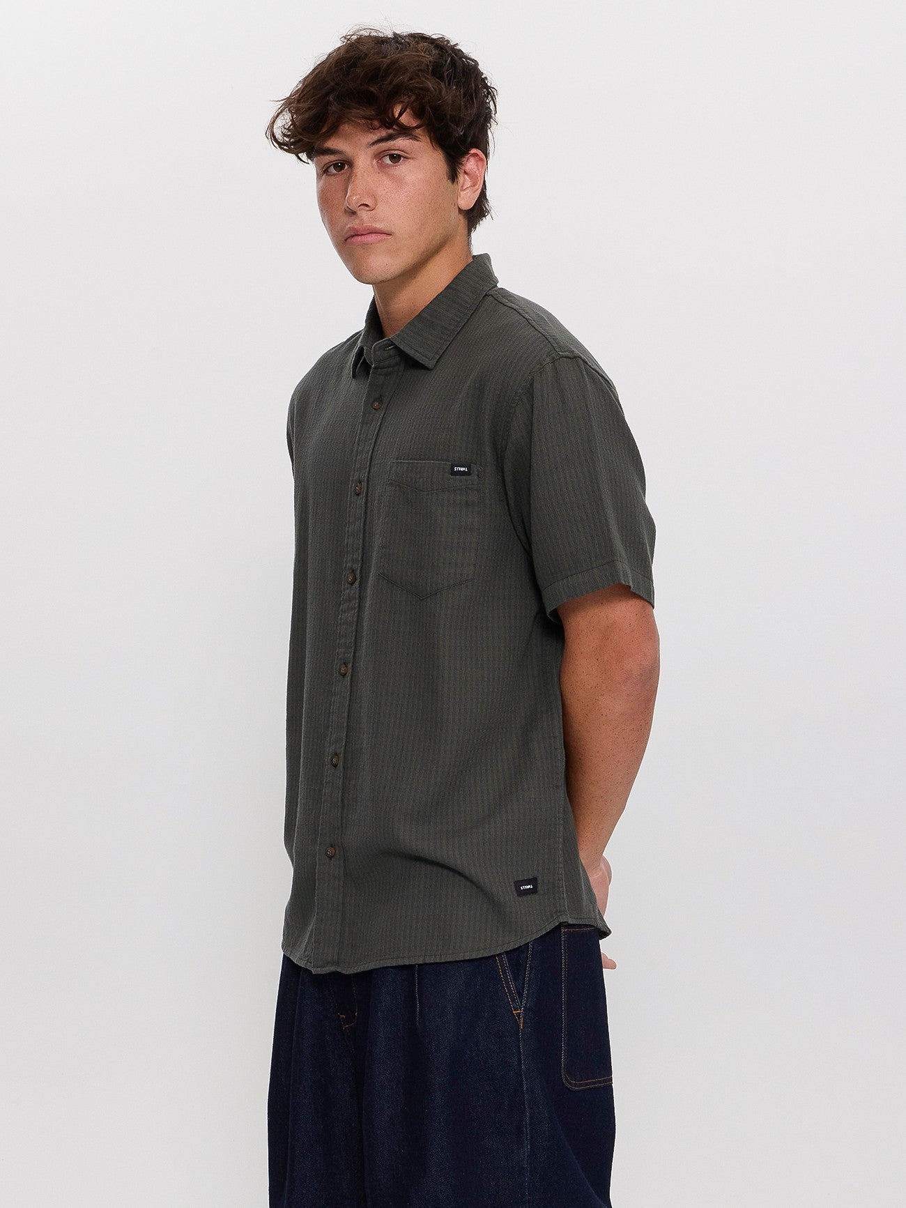 Ever Short Sleeve Shirt - Beetle XS