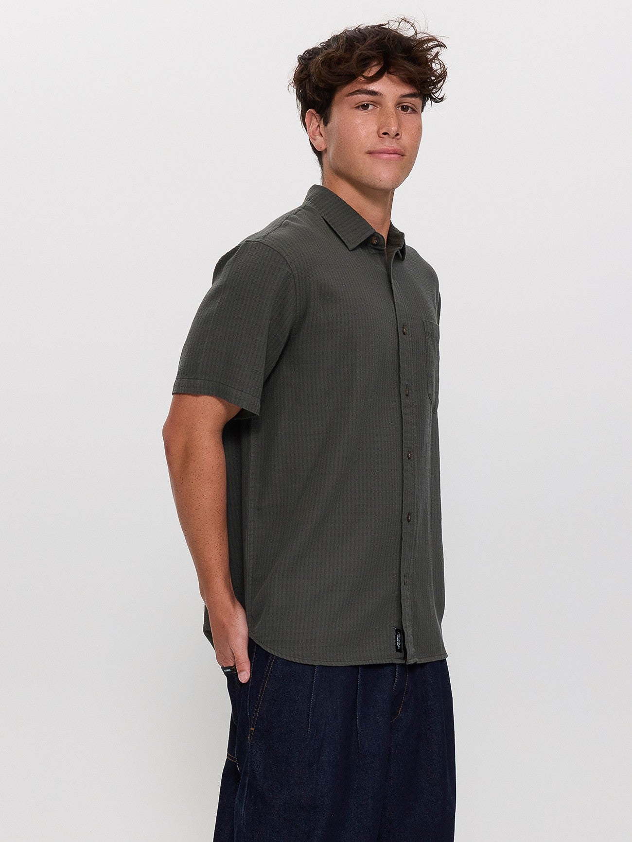 Ever Short Sleeve Shirt - Beetle XS