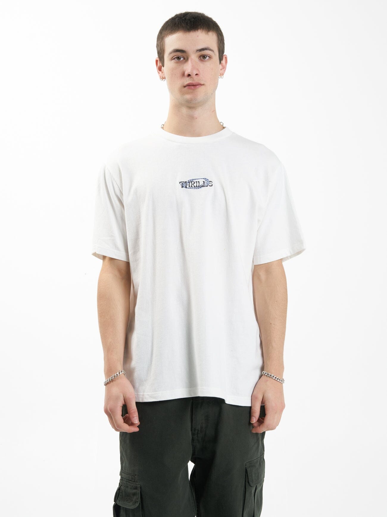 Spectral Merch Fit Tee - Dirty White