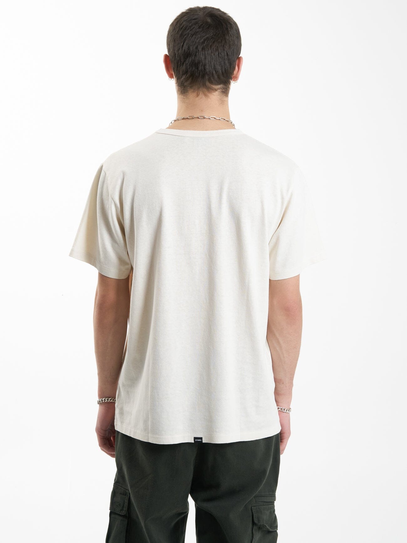 Hemp Experience Existence Merch Fit Tee - Heritage White