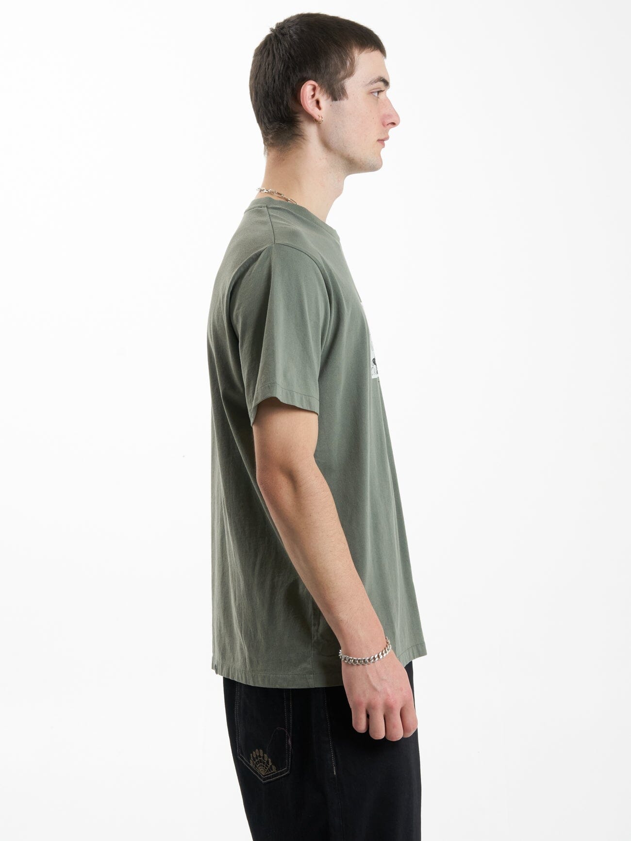 Gravitating Naturally Merch Fit Tee - Thyme
