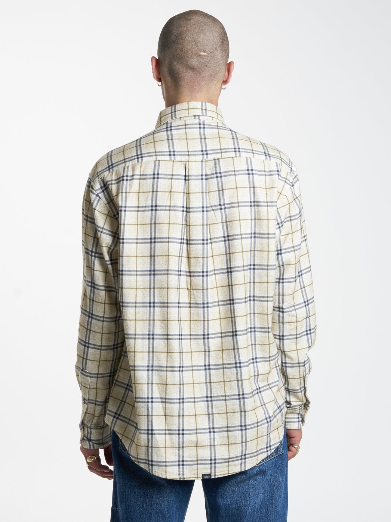 Genuine Oversized Flannel Shirt - Unbleached