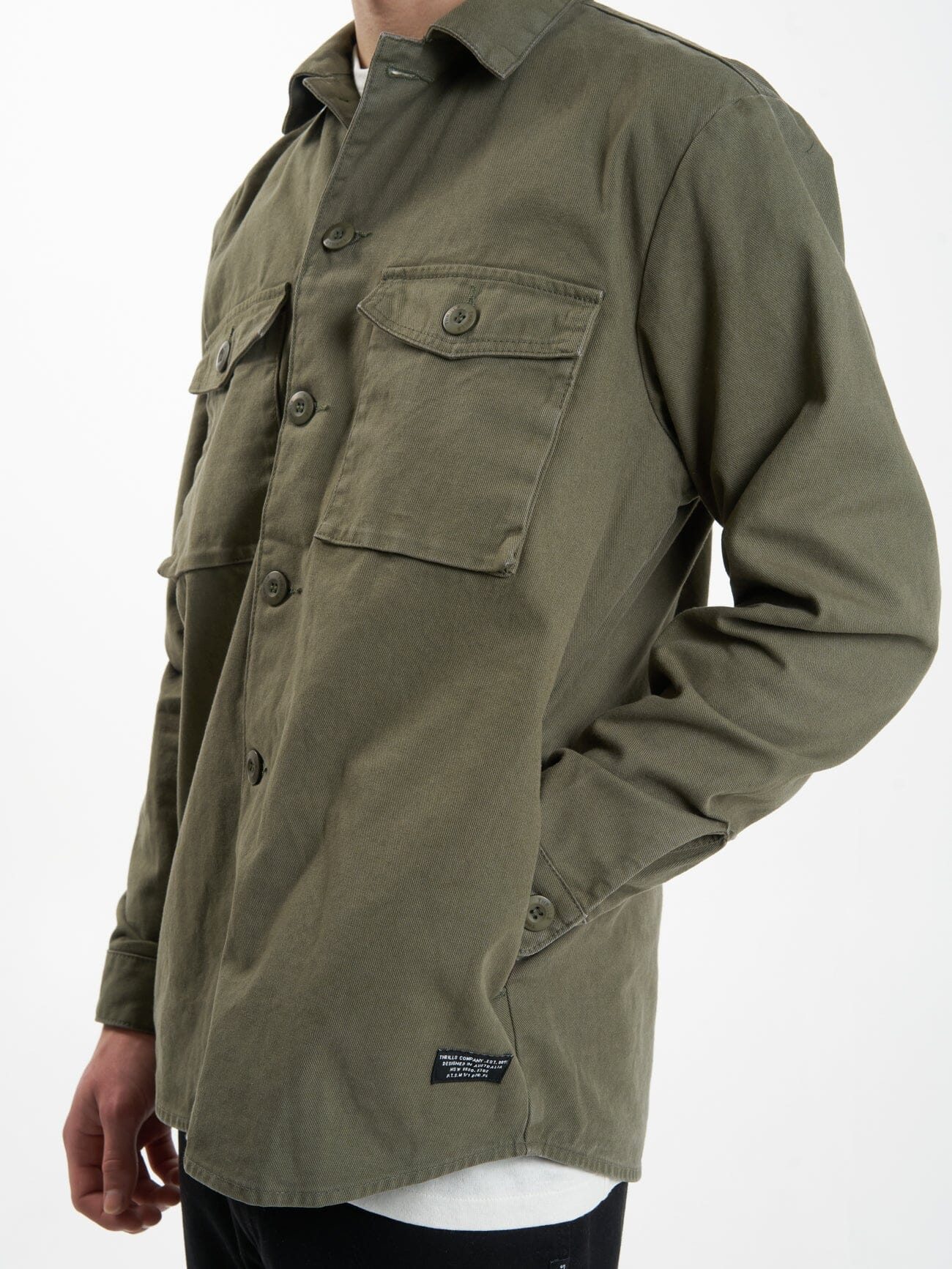 Chambray Italian Army Shirt 
