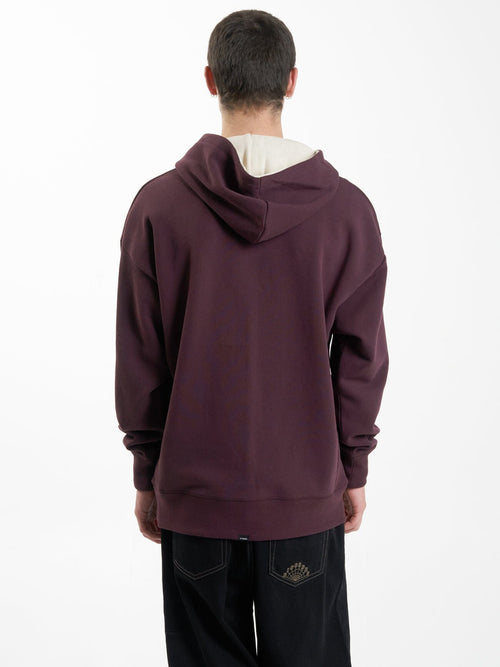 Thrills Do Not Limit Your Mind Slouch Pull On Hood Black