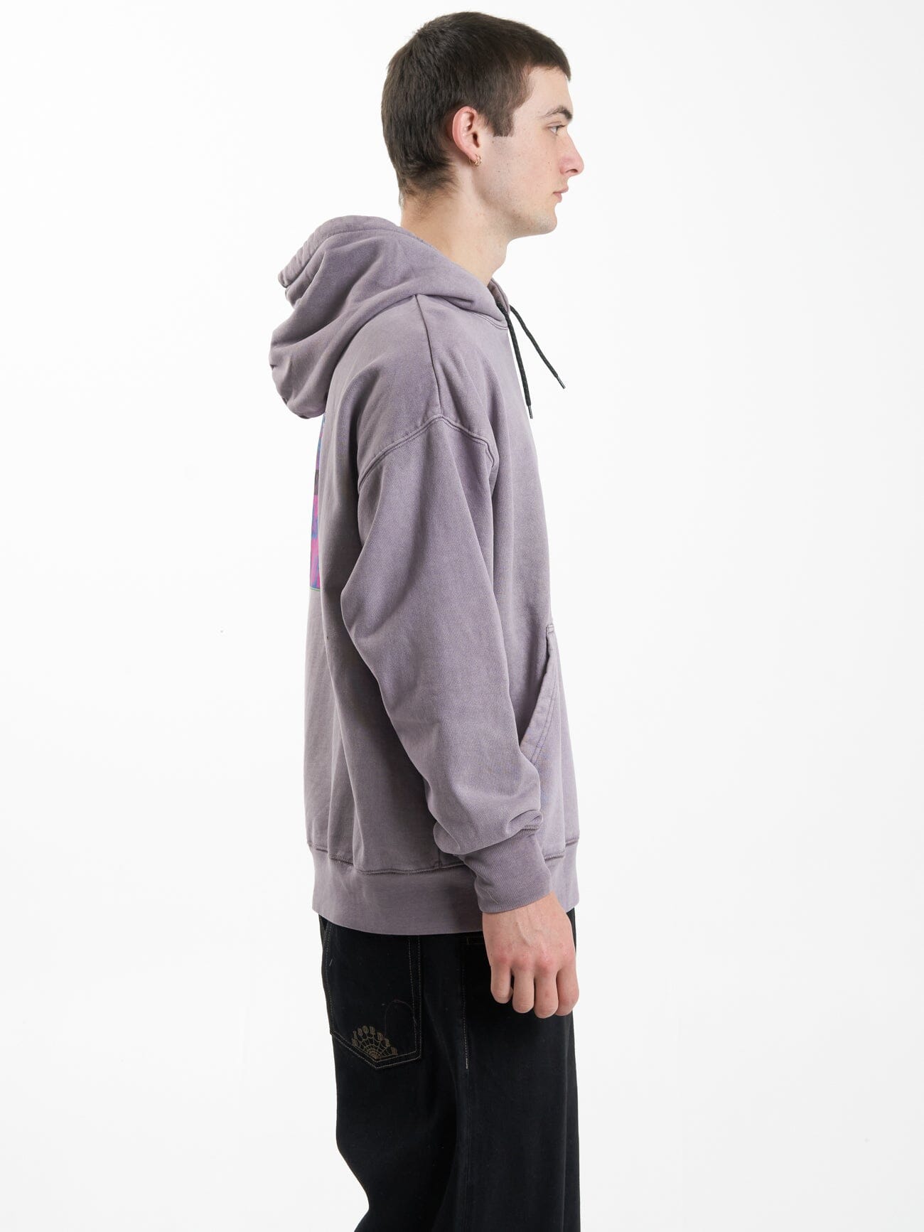 Vibrations Slouch Hood - Mineral Gray