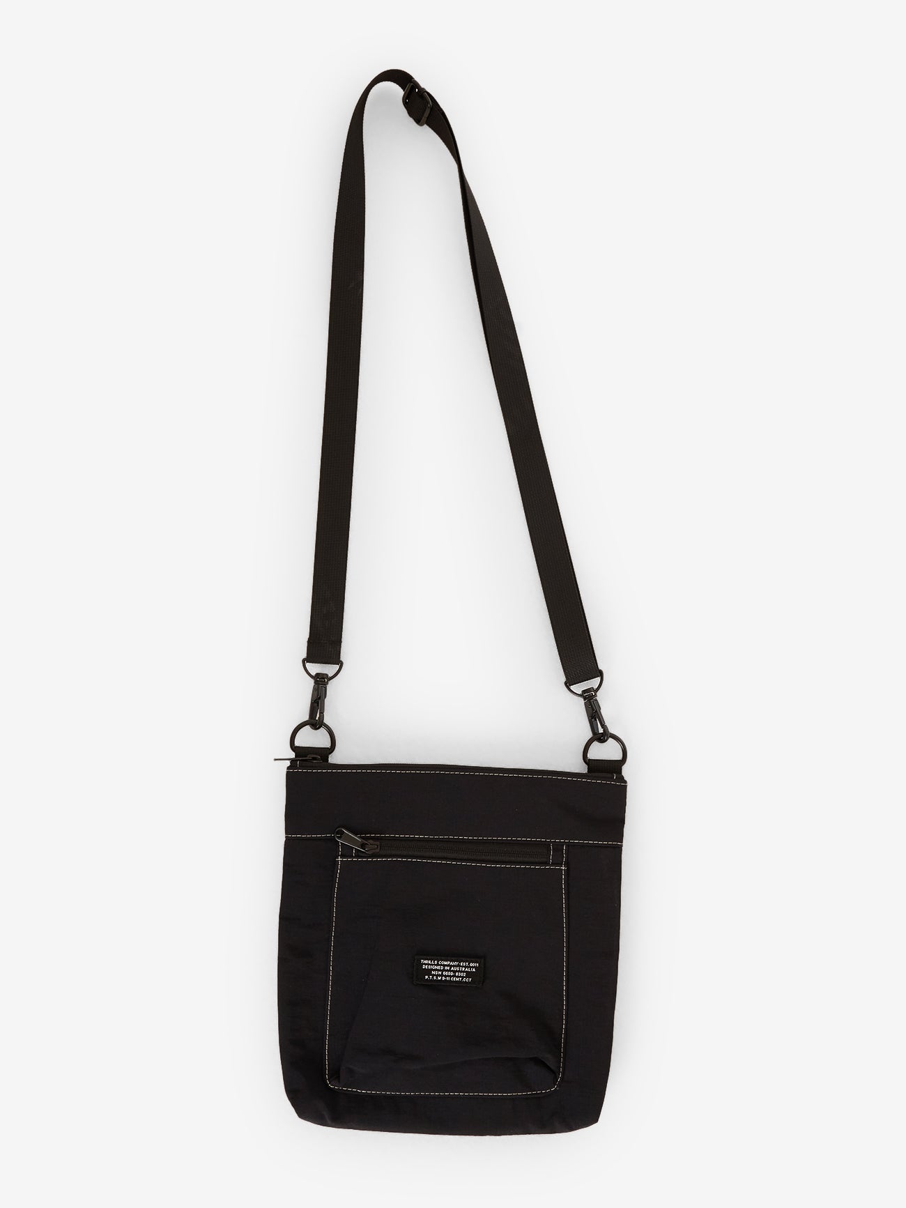 Military Side Bag - Black