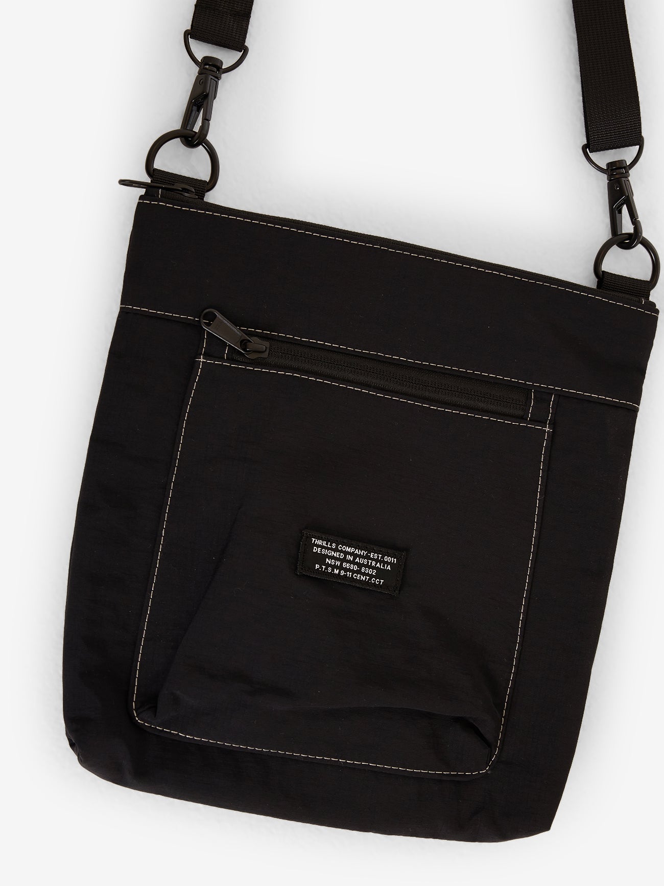 Military Side Bag - Black