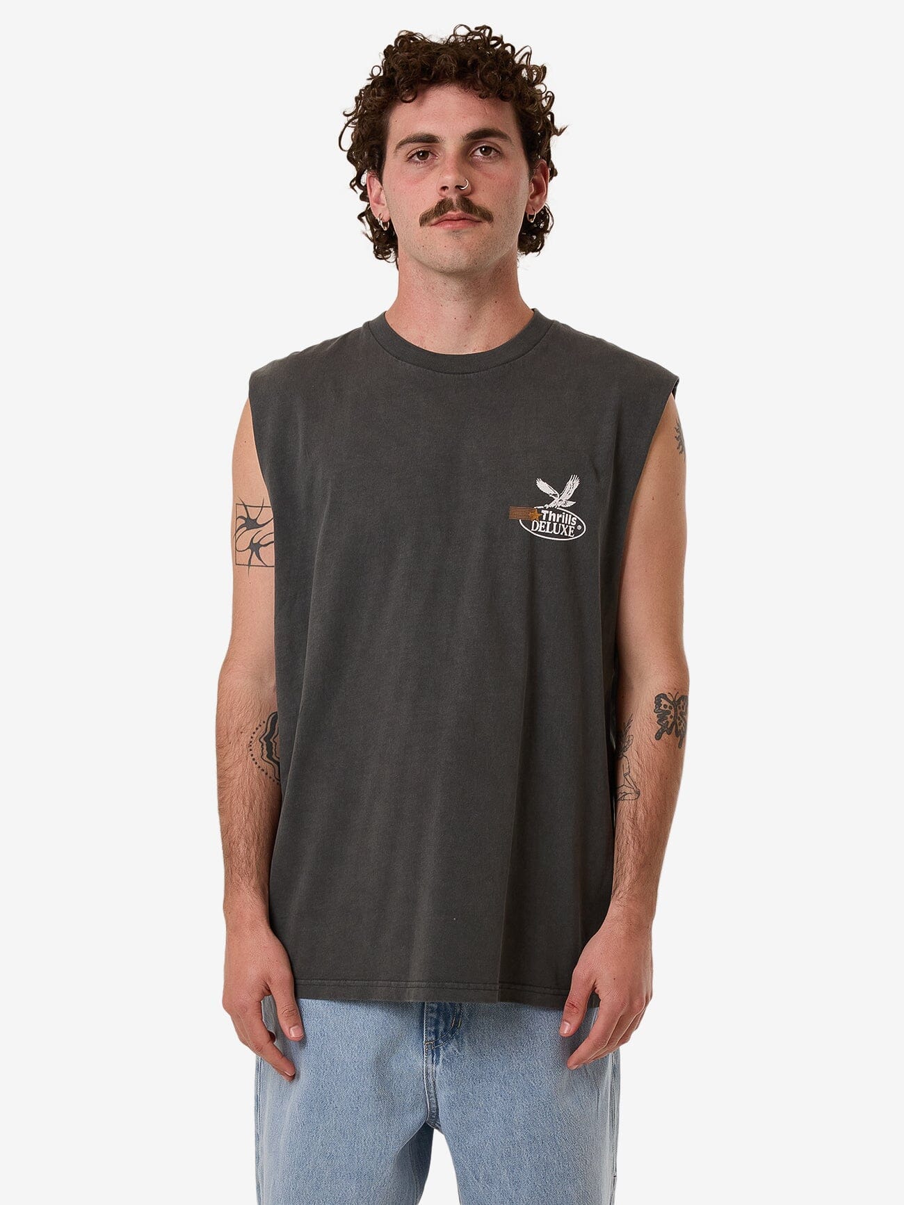 Deluxe Merch Fit Muscle Tee - Merch Black