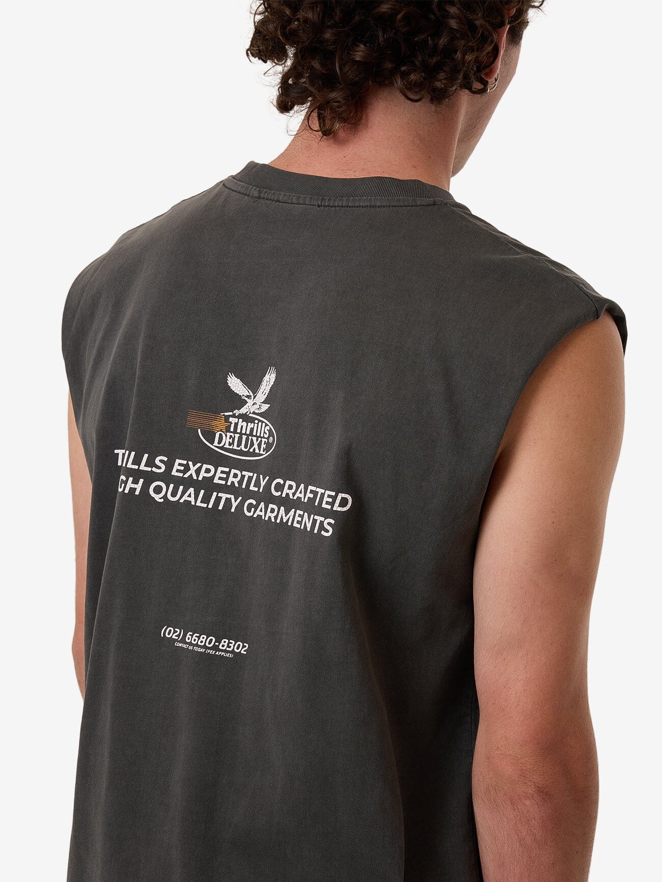 Deluxe Merch Fit Muscle Tee - Merch Black XS