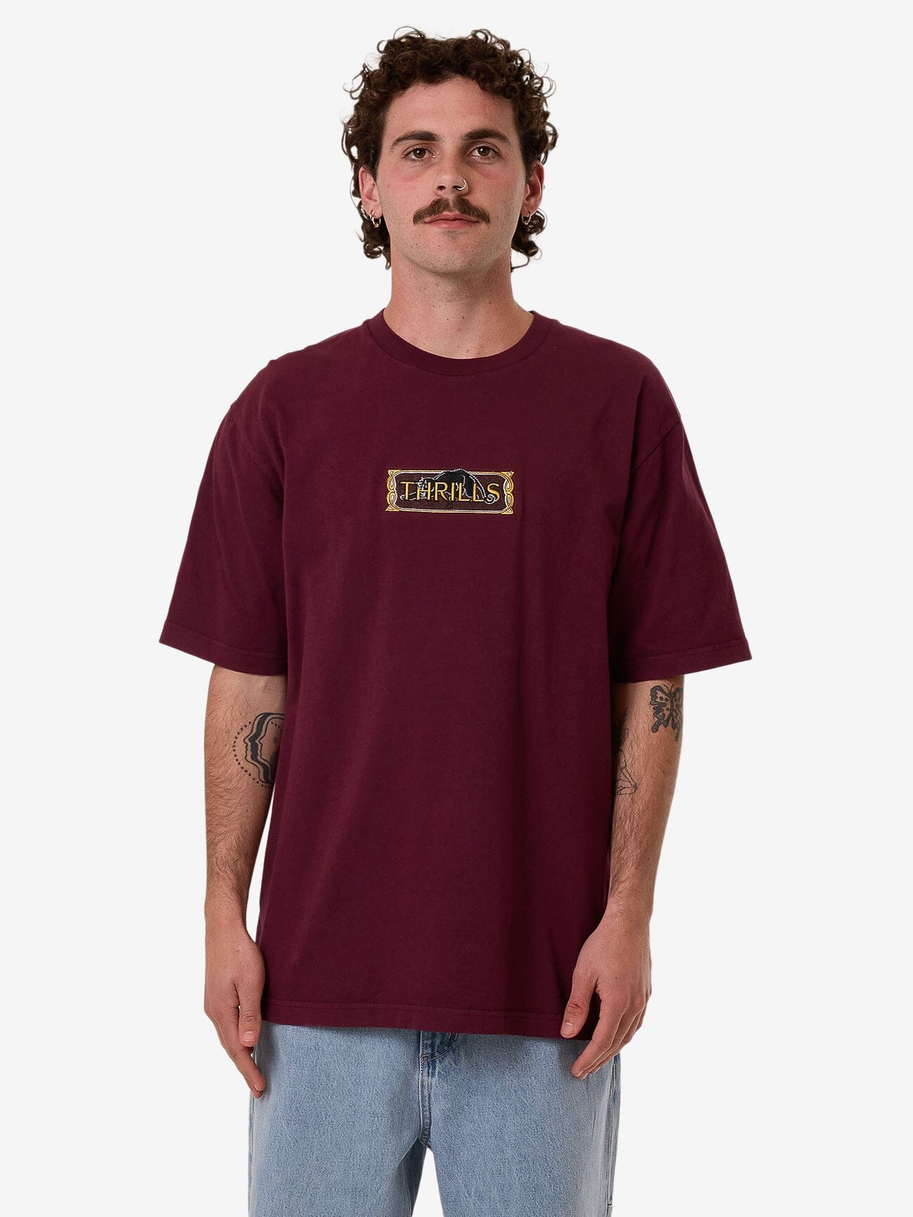 Behind It All Oversize Fit Tee - Wine Tasting XS