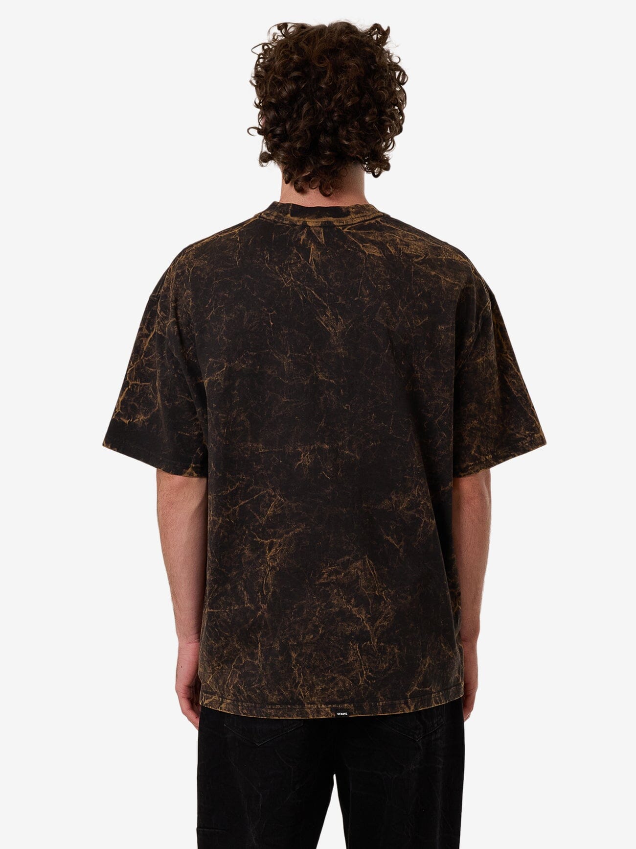 Vanished Embro Box Fit Oversize Tee - Black Falcon XS