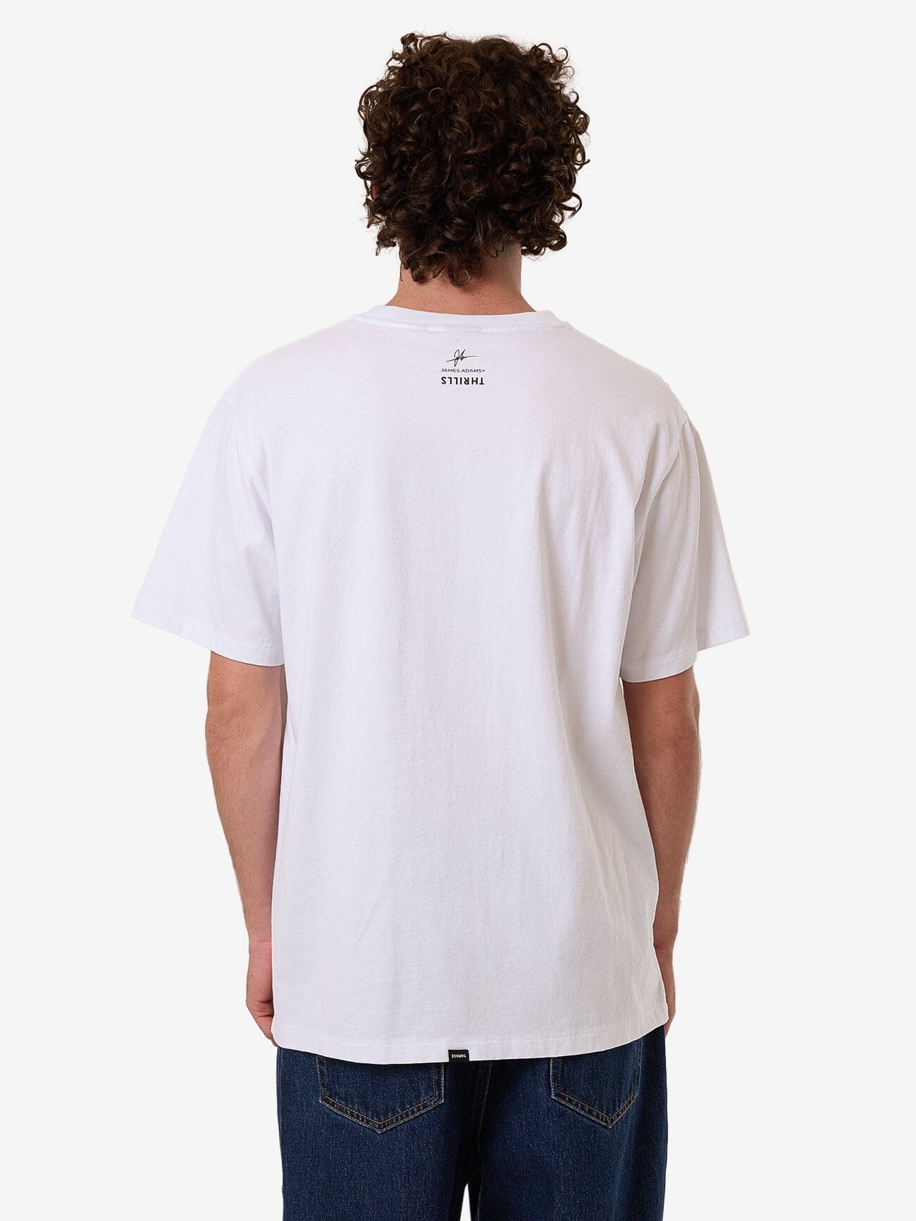 Anarchy  JAMES ADAMS Merch Fit Tee - White XS