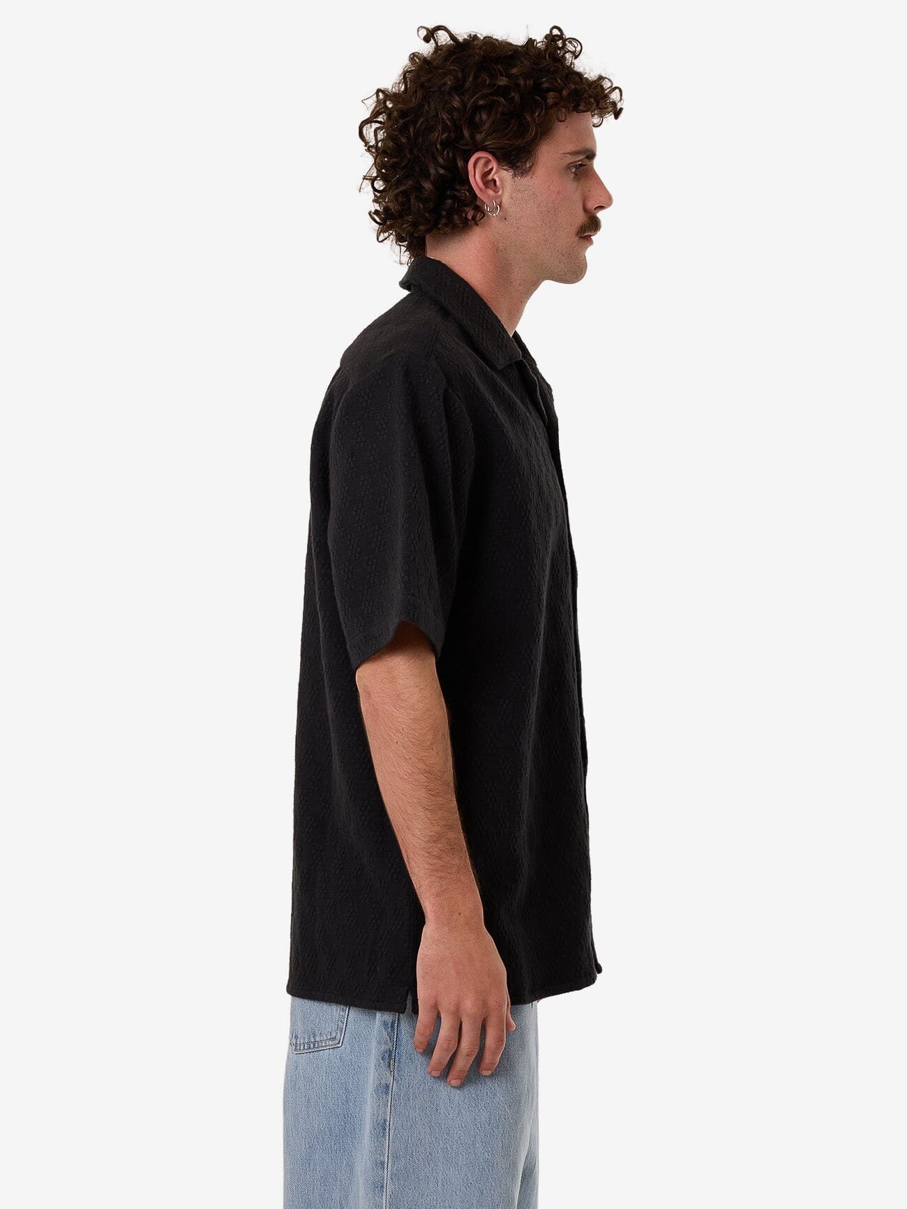 Vanished Bowling Shirt - Black XS