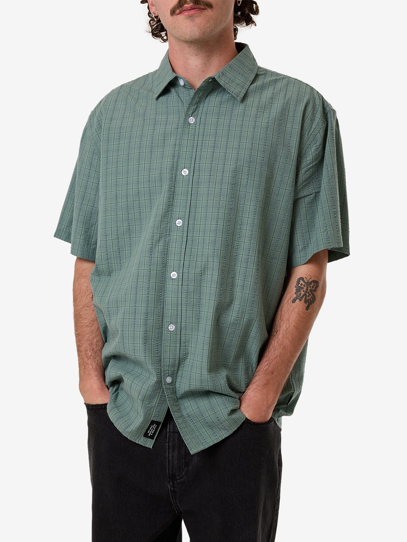 Ambient Connections Short Sleeve Shirt - Chinois Green XS