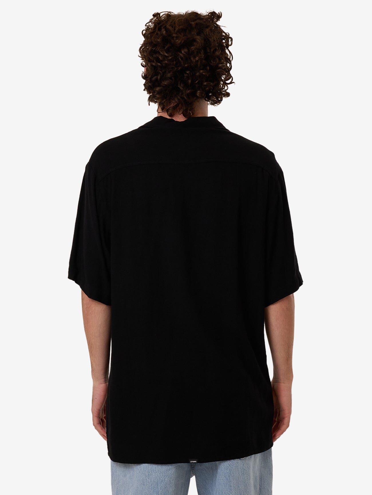 Still Life Bowling Shirt - Black XS