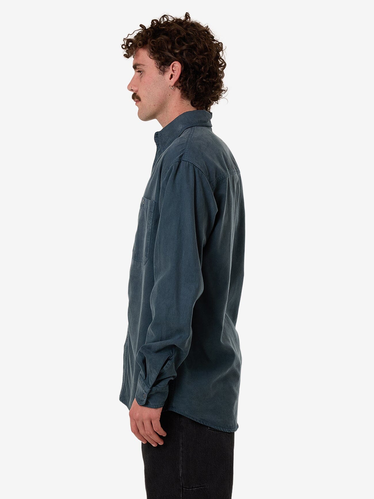 New Issue Long Sleeve Work Shirt - Petrol XS