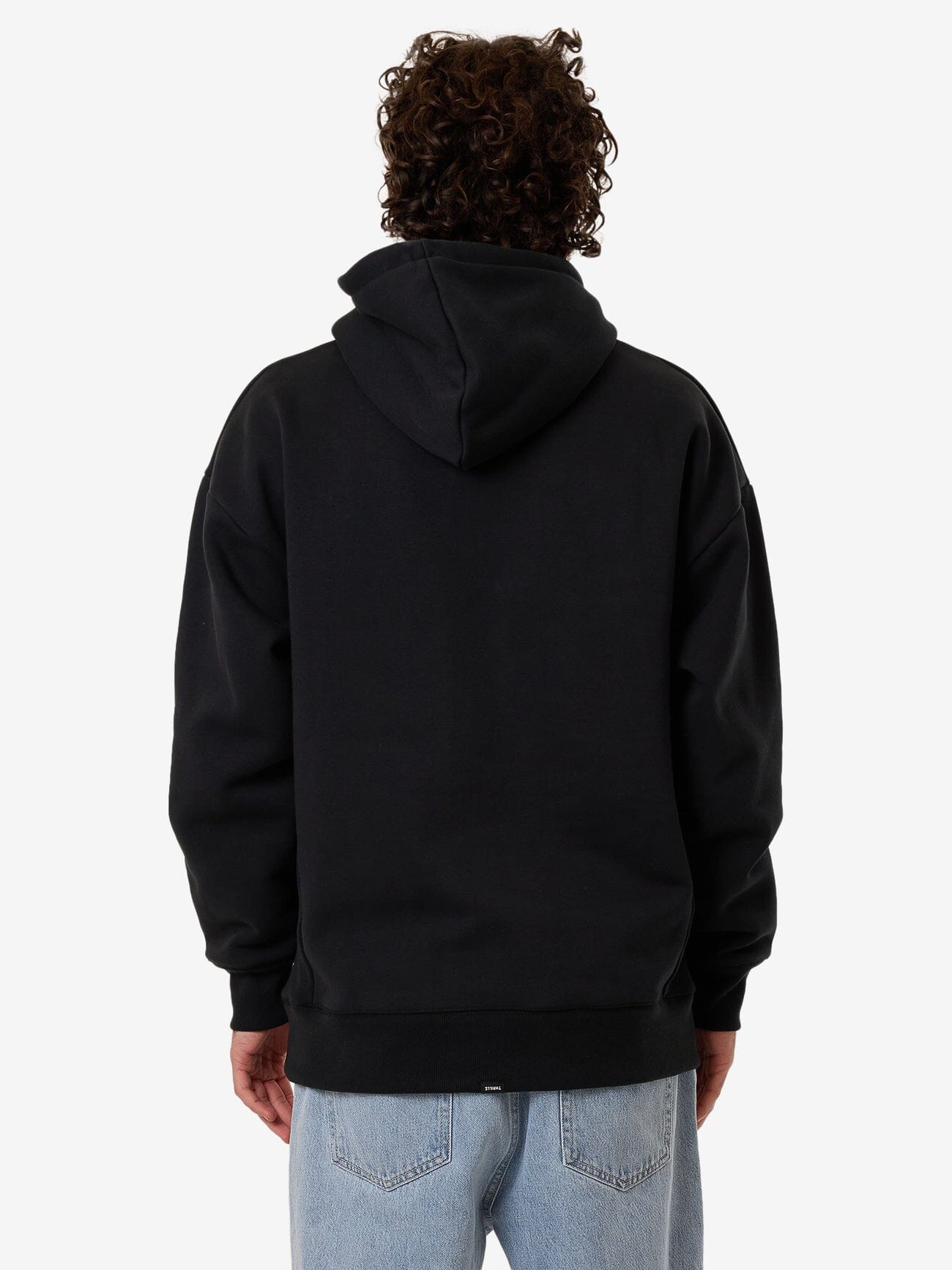 Behind It All Slouch Pull On Hood - Pirate Black XS