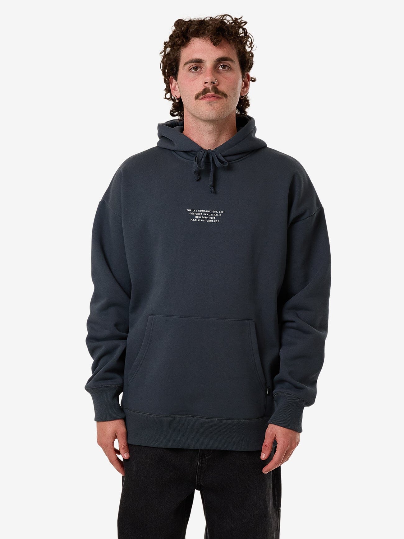 New Issue Slouch Pull On Hood - Petrol XS