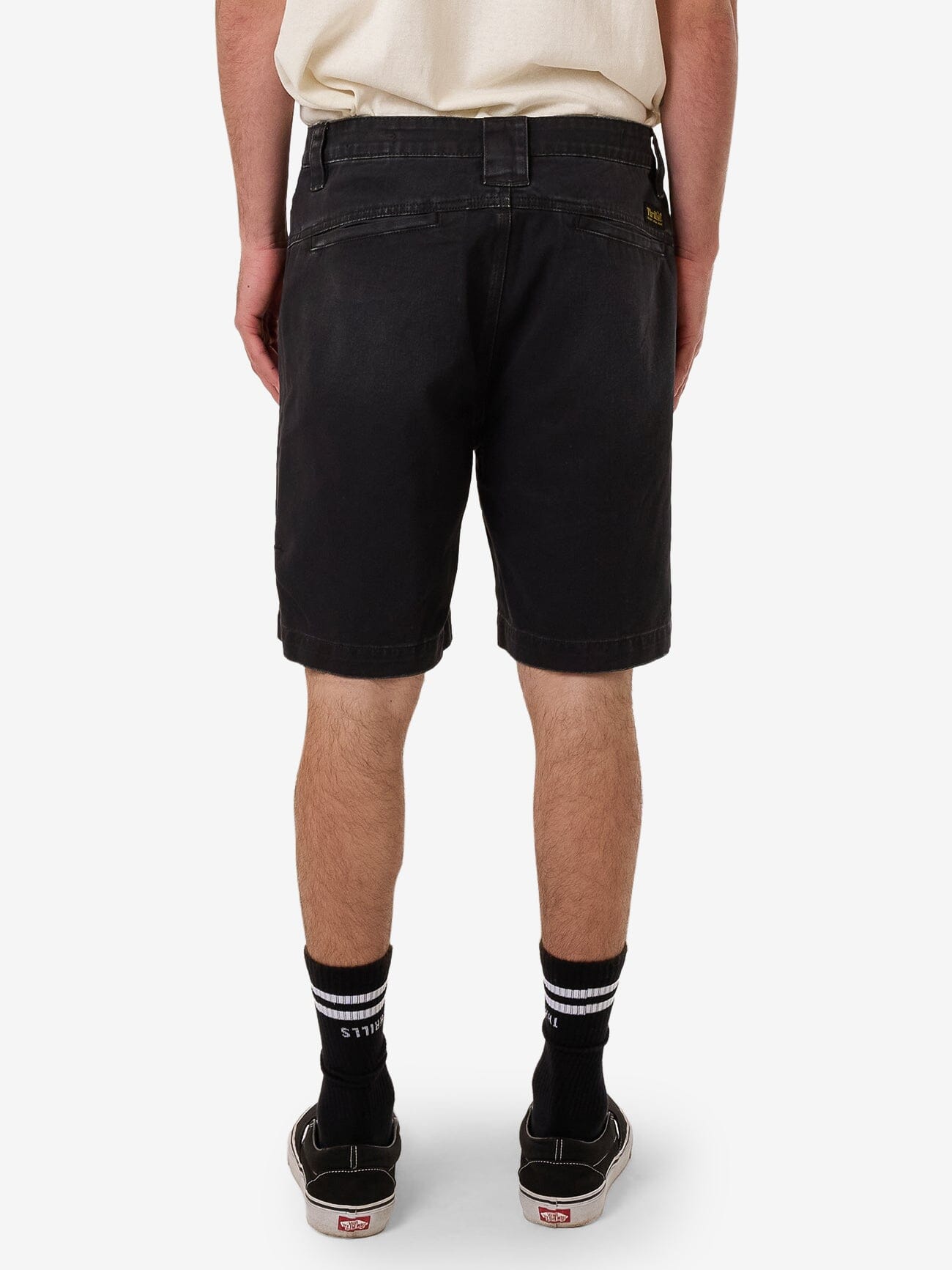 Thrills Union Slacker Work Short - Dark Charcoal 28